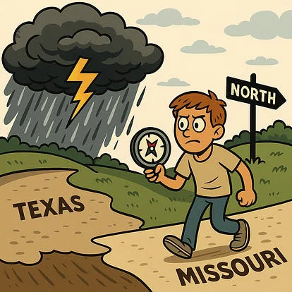 Americans are notoriously bad with geography, and in this example, I’m doing my part.