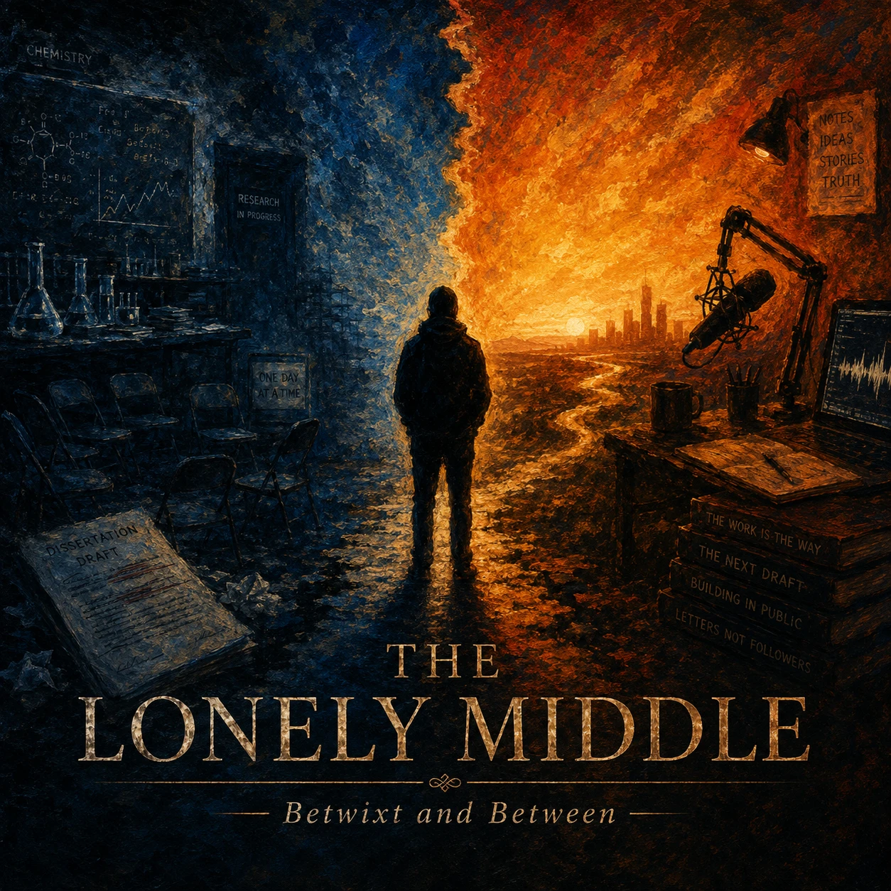The Lonely Middle — original publication artwork